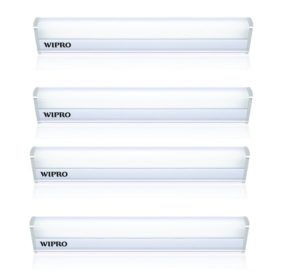 Amazon- Buy Wipro Garnet 5-Watt LED Batten (Pack of 4, Cool Day Light) at Rs 679