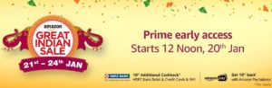 Amazon Great Indian Sale 2018 Offers GIS