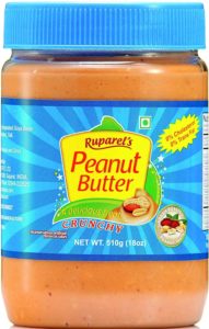 Amazon - Ruparel's Peanut Butter Crunchy 510g at Rs.125