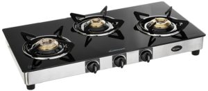 Amazon-Sunflame GT Regal Stainless Steel 3 Burner Gas Stove