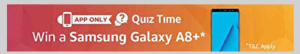Answers of Amazon Samsung Galaxy A8+ Quiz