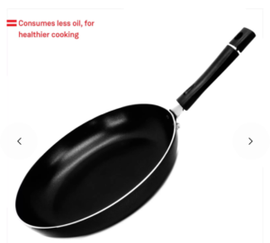 Billion PT Induction Bottom Pan 24 cm diameter  (Aluminium, Non-stick)