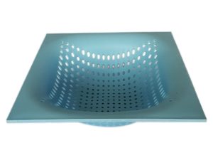 Bulfyss Multipurpose Plastic Rice Washer Strainers and Colanders Container with Mesh Sieve Bowl Good Kitchen Cleaning Tool for Veggies, Fruit and Pasta and Beans and Lentils Square