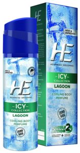 Buy HE Icy Collection, Lagoon, 122ml for Rs.146 only