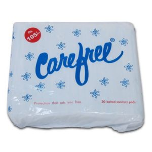 Carefree Sanitary Pads - Regular (20 pads)