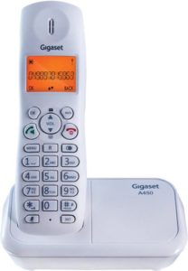 Flipkart- Buy Gigaset A450 Cordless Landline Phone (White) at Rs 1099