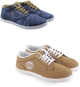 Flipkart Steal - Buy Globalite Tread & Stumble Casuals Combo (Pack of 2) for Rs 296