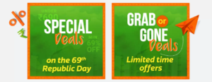 Flipkart The Republic Sale - Special offers and Grab or Gone Deals