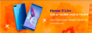 Flipkart The republic Sale - Honor 9 Lite