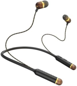 House of Marley Smile Jamaica EM-JE083-BA Headset with Mic (Brass, In the Ear)