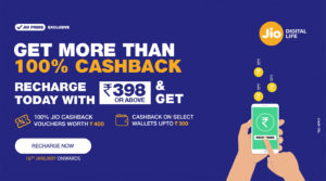 JIO Cashback Offer