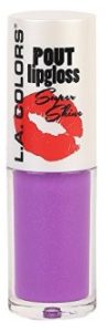 L.A. Colors Pout Shiny Lipgloss, Plump, 4g 