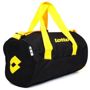Lotto Black Yellow Gym Bag Rs 249 amazon