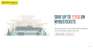 Mybustickets Freecharge Offer