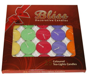 Nanki Trades Round Wax Tea Light Candle at rs.109