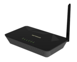 Netgear D500 Wi-Fi Modem Router (Black)