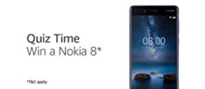 Nokia 8 Amazon Quiz January question answers