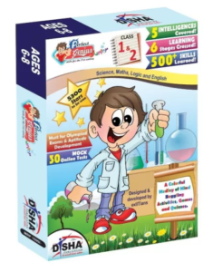 Perfect Genius Junior for Class 1 & 2 (Olympiads, Science, Maths, EVS, Logic and English) ages 6 to 8 with 30 Online Practice Tests