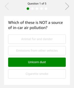 Philips GoPure Car Air Purifier Quiz Answers