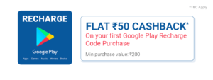 Phonepe google play gift card