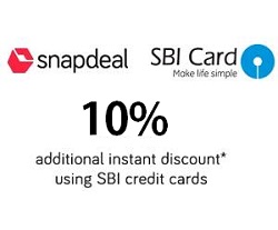 Snapdeal- Get flat 10%