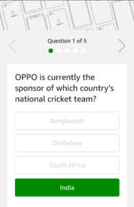 oppo quiz