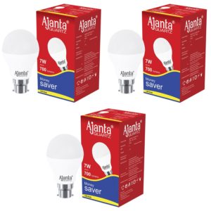 Ajanta Quartz3 Base B22 7-Watt LED Bulb