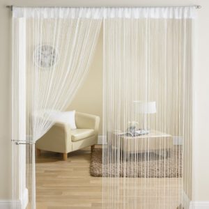 Amazon- Buy Exporthub Beautiful Polyester Door String Curtain - 7ft, White at Rs 249