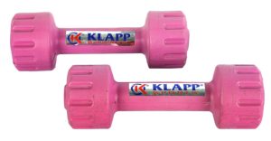 Amazon- Buy Klapp (1 Kg) Unisex Pvc Dumbbells,Pack of Two,Colour May Vary at Rs 221
