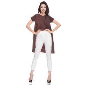 Amazon- Buy The H & K Clothing's Women's Brown Cape Top at Rs 100