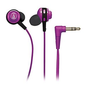 Audio-Technica ATHCOR150PL In-Ear Headphones (Purple)