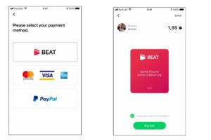 BEAT currency as a payment method