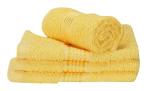 Bianca D`Ross Bordered 4 Piece 380 GSM Cotton Face Towel Set
