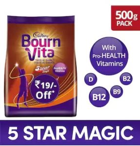Cadbury Bournvita - 5 Star Magic 500 gm Pouch