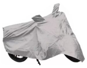 Enew Two Wheeler Cover for Universal For Bike (Silver)