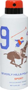 Flipkart- Buy Beverly Hills Polo Club Sport 9 Deodorant Spray - For Men (175 ml) at Rs 162