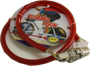 Flipkart- Buy Gol Cable Lock (Red) at Rs 99
