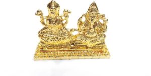 Flipkart - Buy Itiha Laxmi Ganesh Golden Showpiece - 8 cm (Gold Finish, Gold) at Rs 70 only