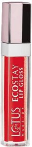 Flipkart- Buy Lotus Ecostay Lip Gloss (8 g, G12 Sizzling Red)