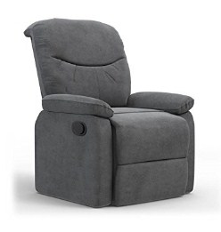 Forzza William Single Seater Recliner (Light Grey)