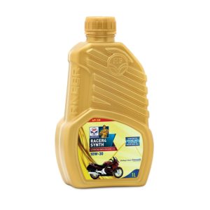 HP Lubricants Racr4 Synth 10W-30 API SN Semi Synthetic Engine Oil for Motorcycle