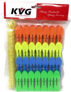 KVG Plastic Cloth Clips