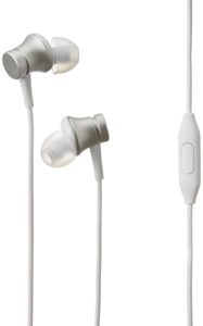 Mi Basic In-Ear Headphones with Mic (Matte Silver)