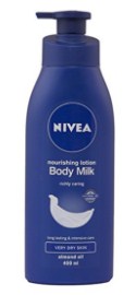 Nivea Nourishing Lotion Body Milk Richly Caring for Very Dry Skin, 400ml 