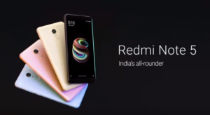 Redmi Note 5