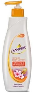 Santoor Whitening and UV Protection Body Lotion for Women