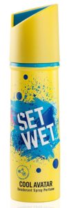 Set Wet Cool Avatar Deodorant Spray Perfume