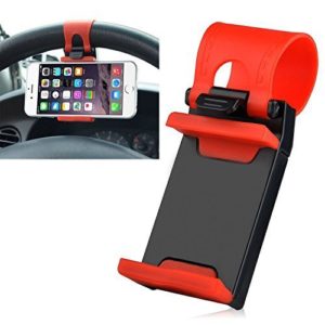 Vheelocityin Steering Wheel Mobile Holder Car Cradle