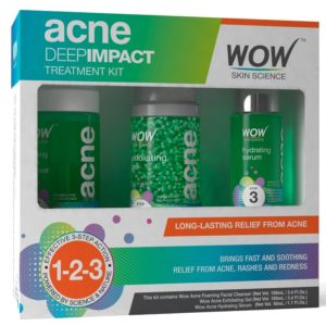 WOW Acne DEEP IMPACT TREATMENT KIT