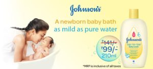 Amazon - Buy Johnson's Top to Toe Baby wash (210ml)